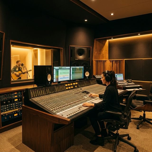 Professional Studio Recording for Audiobooks